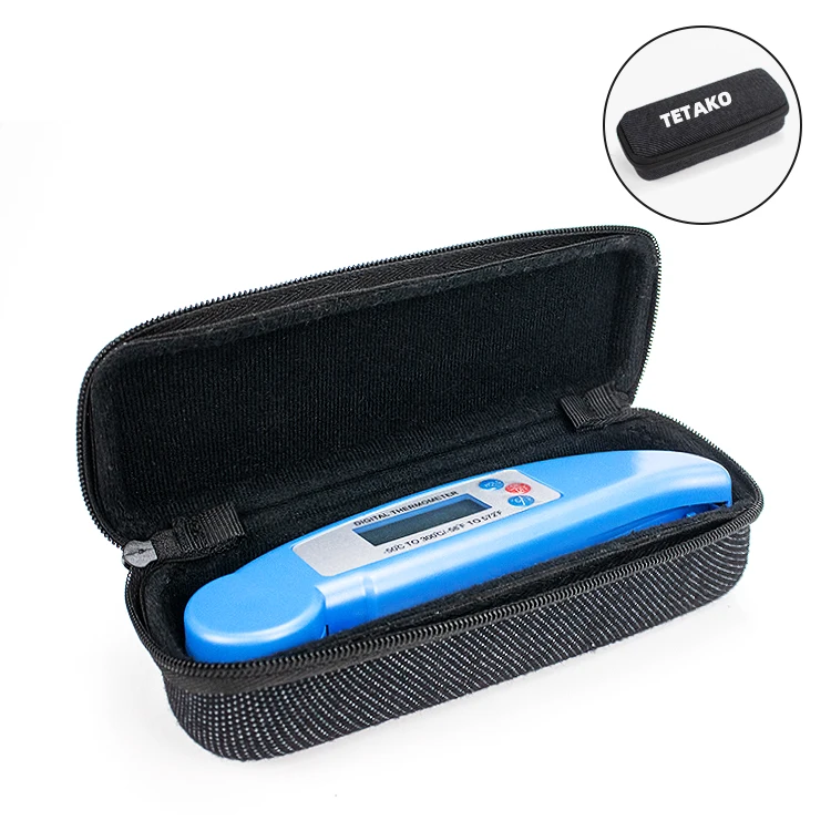 Portable Shockproof Hard Tote Tool Cases BBQ camping cooking digital thermometer meat case