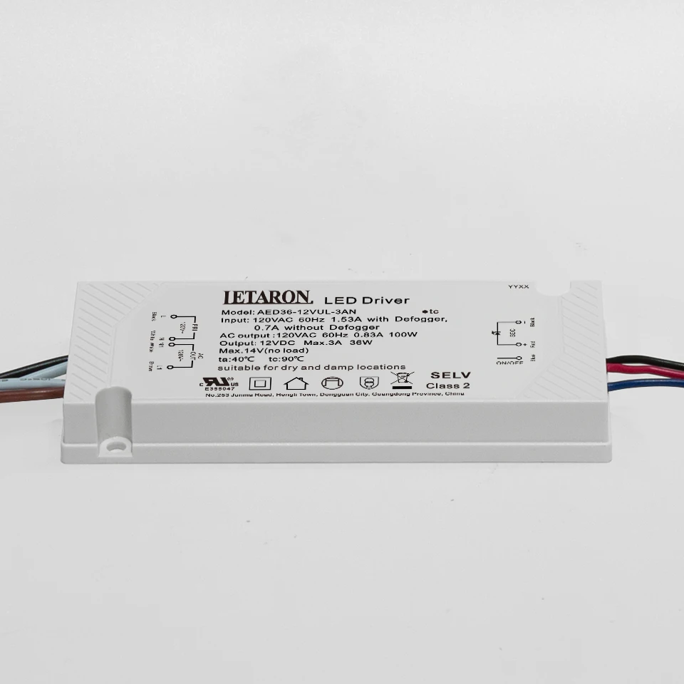 Letaron Ip44 Led Driver,Constant Voltage Waterproof Led Driver - Buy ...