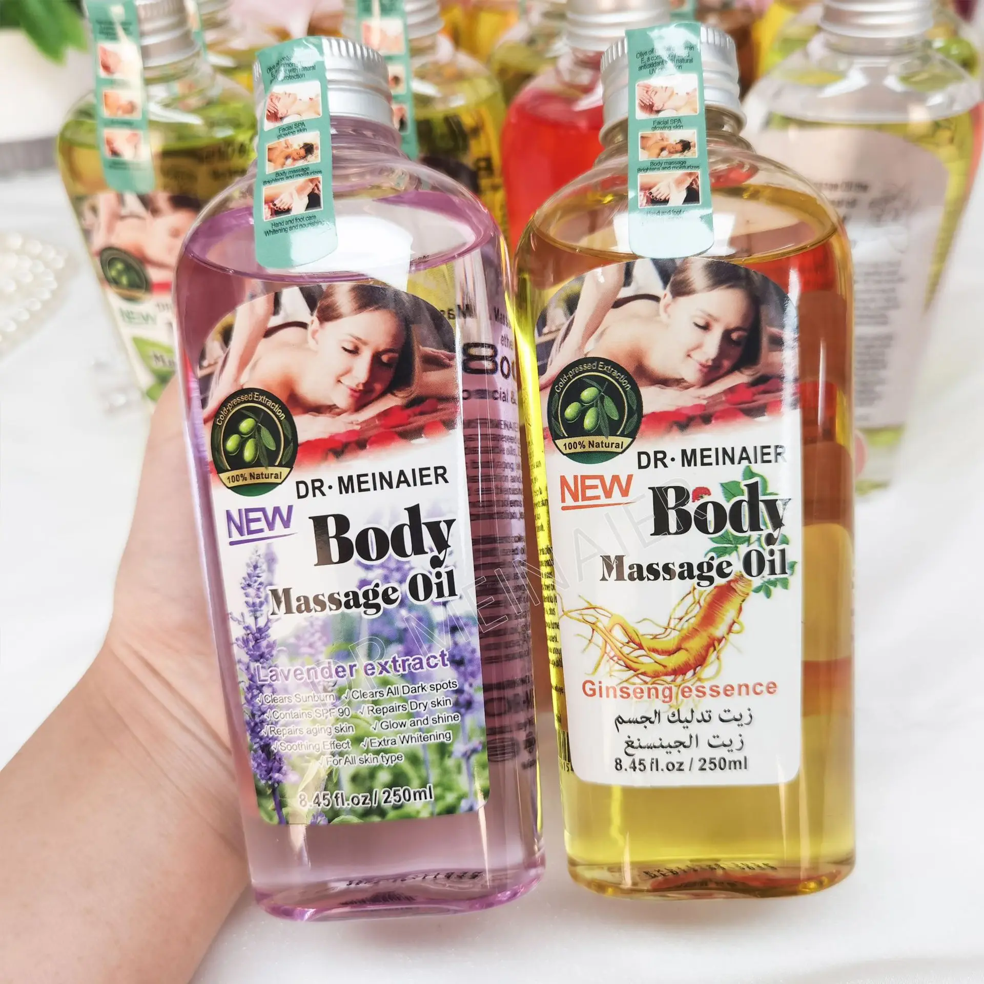 Pure Whitening Massage Oil Skin Care Face And Body Spa Anti Wrinkle