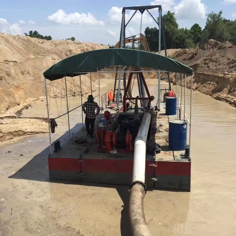 Small River Sand Dredging Machine Low Price Sand Dredger