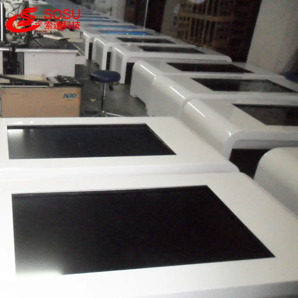 Стол с сенсорным экраном Android стол интерактивный ЖК-дисплей для кофе/ресторана 350 кд/м2