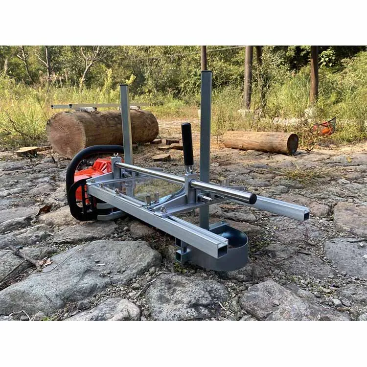 RCM Chainsaw Mill and Guide Rails Portable Small Mills First Cut Rails Chainsaw Mill Petrol Chain Saw Wood Cutting Machine