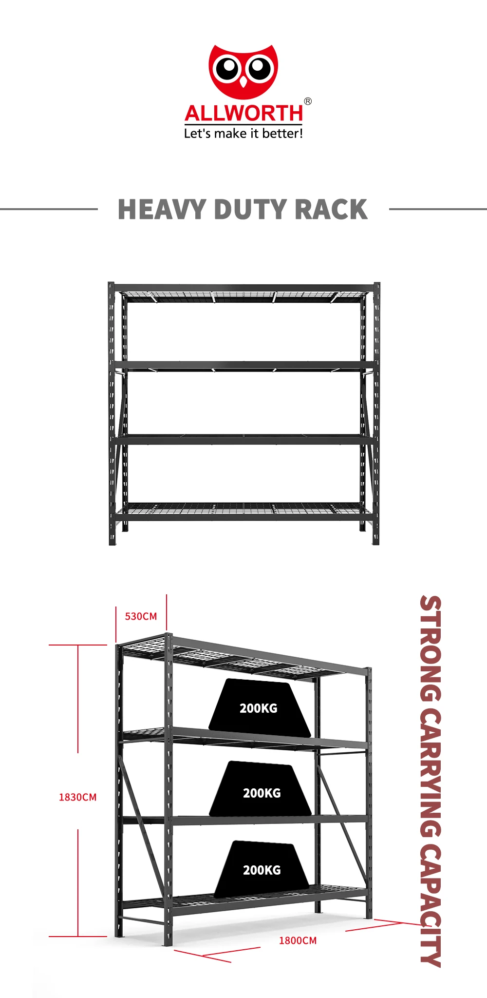 Wire Mesh Shelf Heavy Duty Warehouse Rack Storage Rack Buy Warehouse