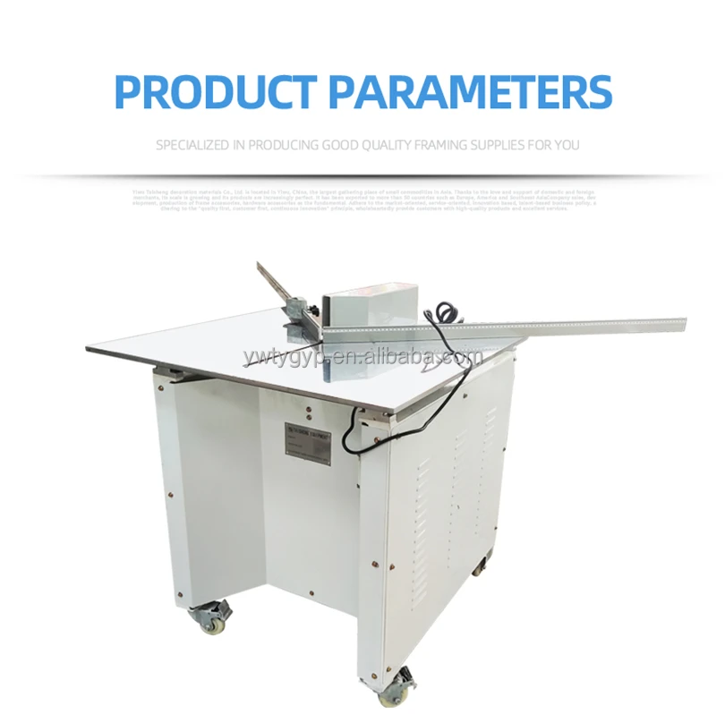 Tsj04 60*65cm Movable Ps /wood Moulding Photo Frame Cutting Machine