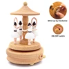 Carillon in legno ballerine di legno