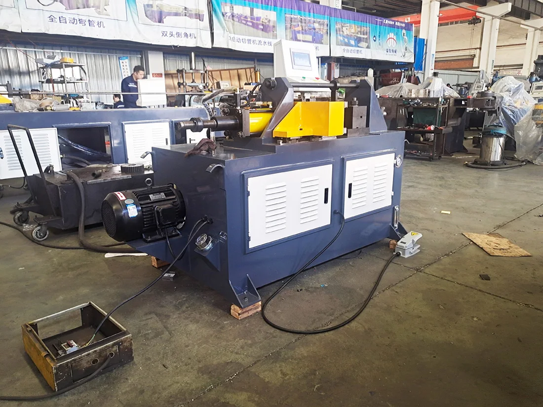Automatic Pipe End Forming Machine - Efficient & Durable