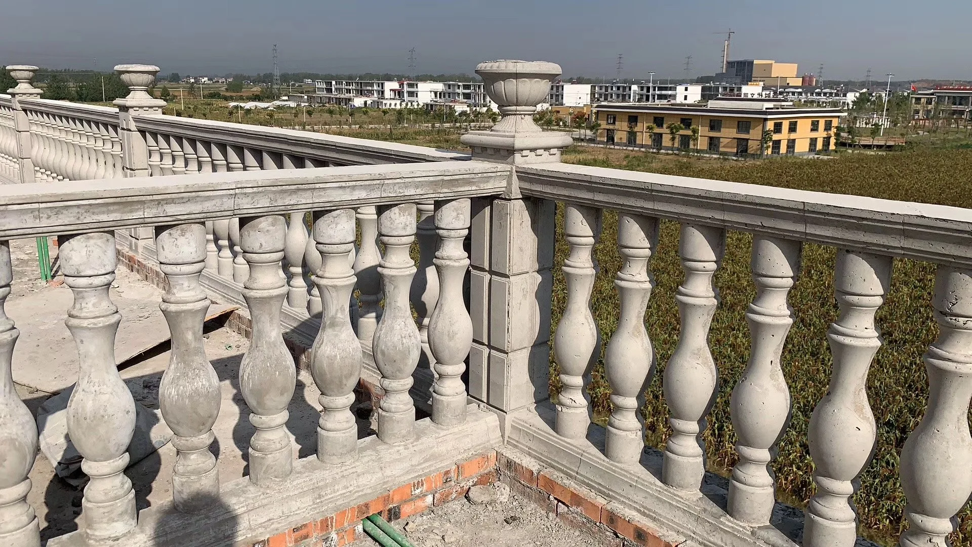 Decorative Plastic Concrete Balustrade Mould Precast Concrete Railing ...