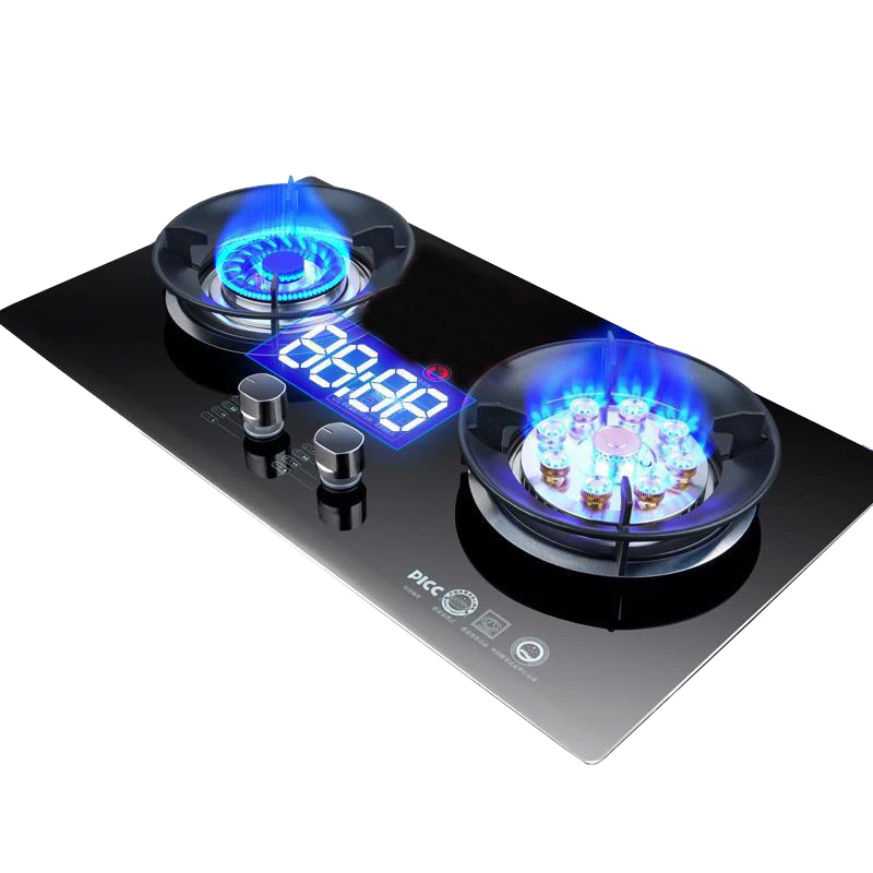 Household Nine-burner Double Stove Built-in Natural Gas kitchen stove Liquefied Petroleum lpg Gas Stove Fierce  3102426