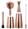 rose gold, set of 5pcs