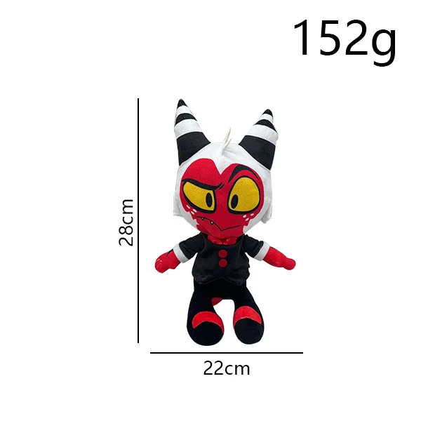 Cute Alastor Plush Figure from Hell Inn - Perfect Gift