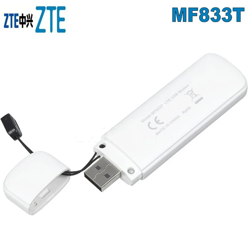 ZTE MF833T 4G Modem LTE Router Wifi Dongle With SIM Card Slot 150mbps Modem