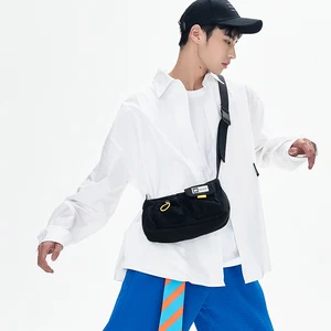 NOXXON Sling Bag for Men Nylon Sling Chest Bags Crossbody Shoulder Daypack with Adjustable Strap for Travel Shopping Outdoor