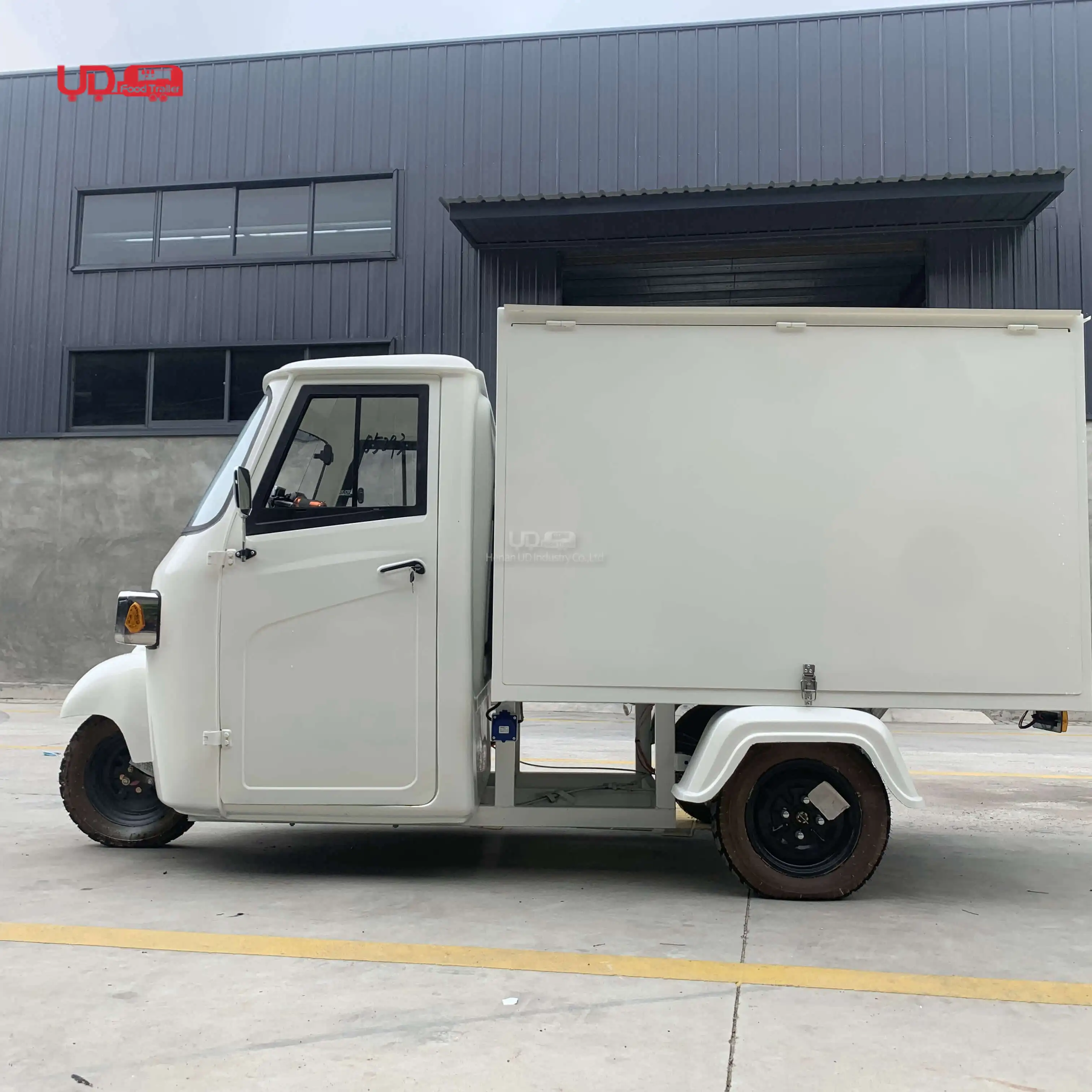 Customized Color Logo Piaggio Ape Mobile Bar Electric Food Truck Tricycle Piaggio Tuk Tuk