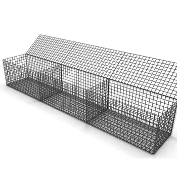 2024 Hot Sales Welded Gabion Basket Welded Gabion Mesh Boxes For Stone Retaining wall for factory sales