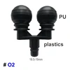 Black-# O2 suit 18.5-19mm