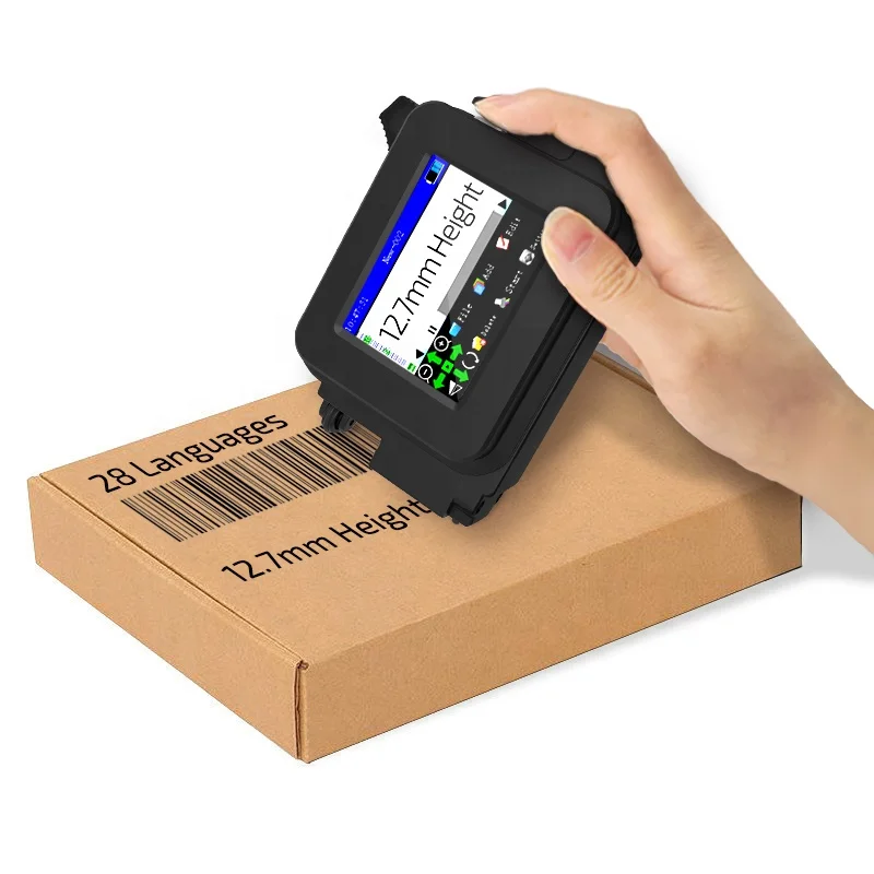 Portable Expiry Date Handjet Machine Handheld Inkjet Printer