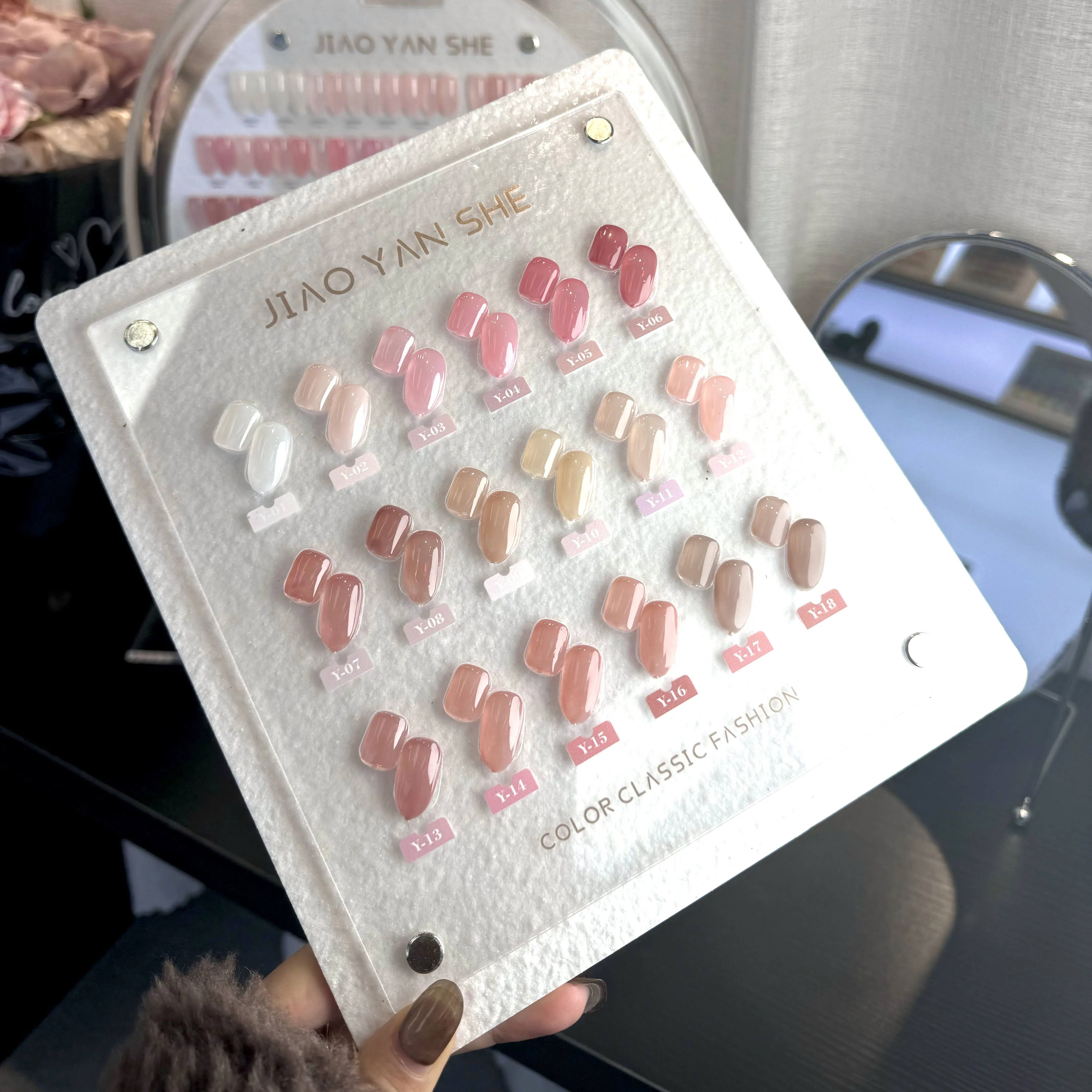 JIAO YAN SHE 15 25 Color Fairy Flash Set - Professional Nail Salon