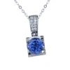 double row ox head sapphite pendant