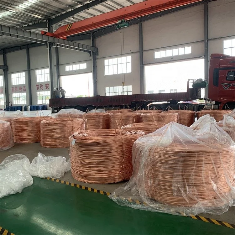 T2 красный медный провод 8 мм Заводская поставка