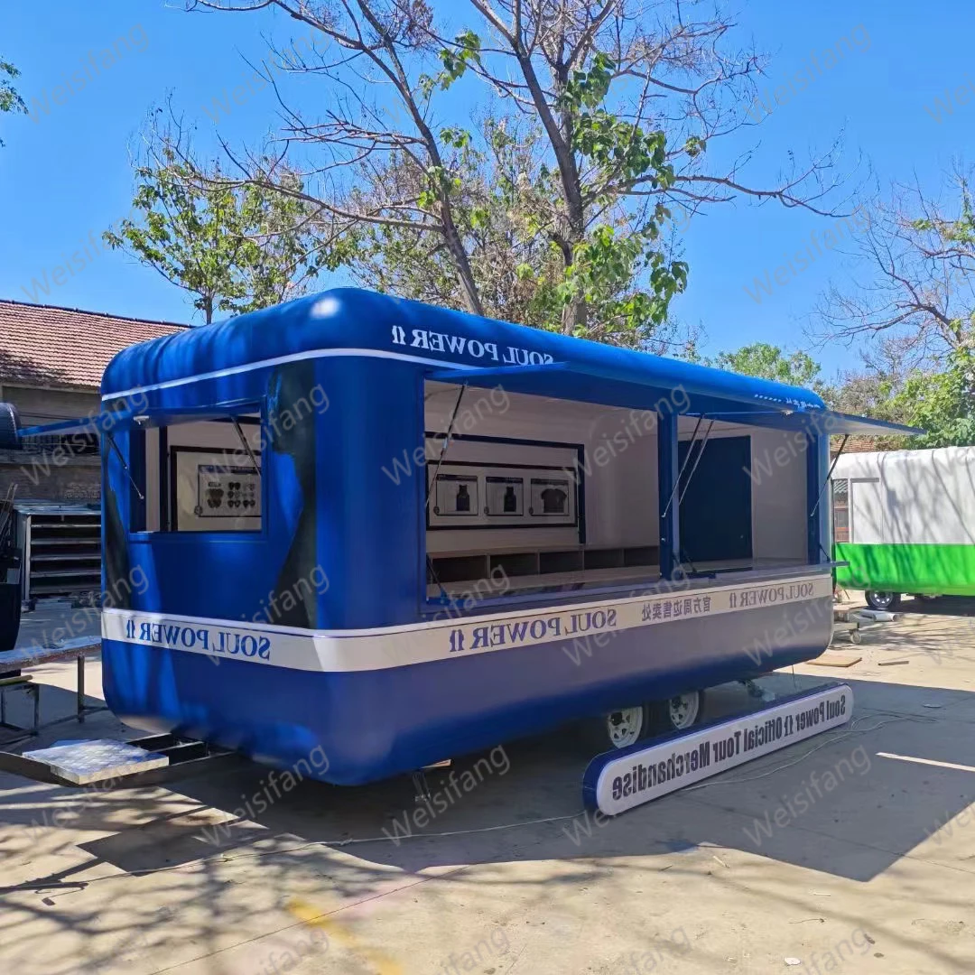 Custom Outdoor Catering Mobile Street Food Truck Kiosk Design for Street  Food Vending Cart BBQ Ice Cream Cart