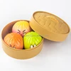 5 cm tres bollos pequeños al azar (con vaporera)