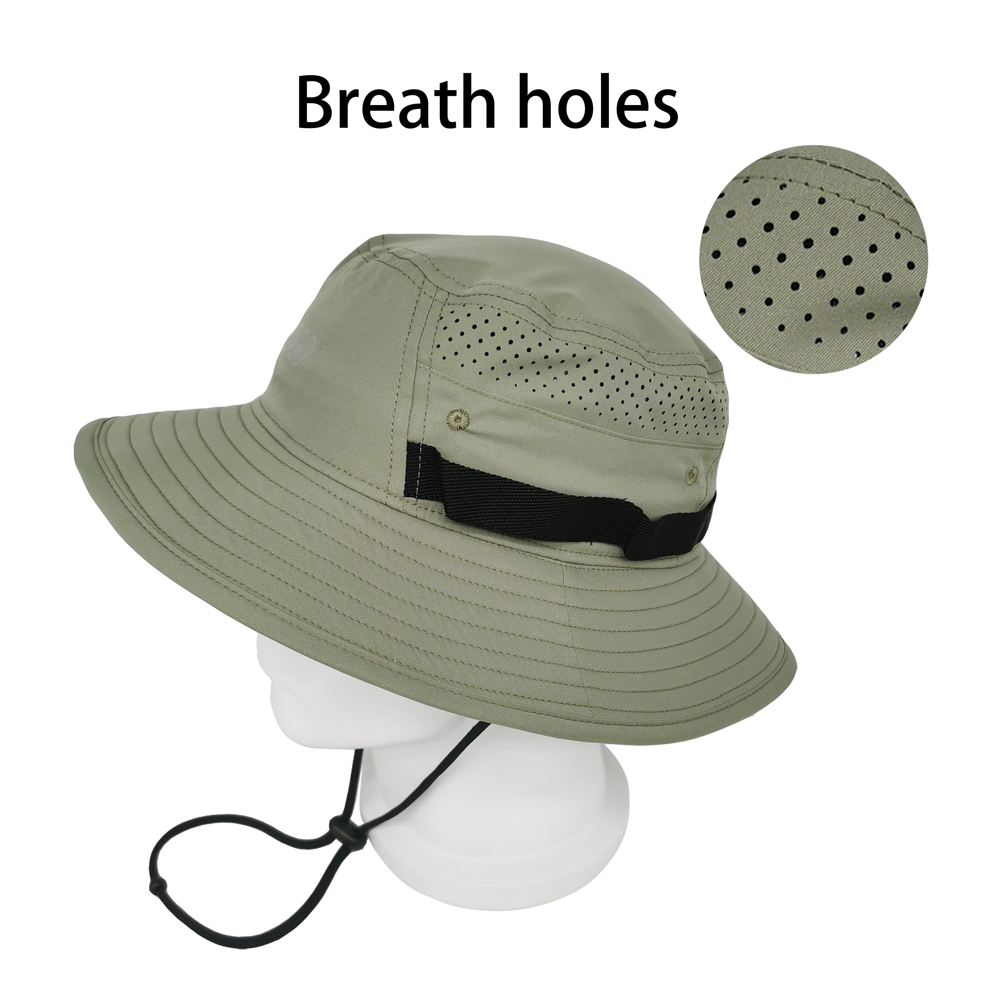 Wholesale Fisherman Boonie Hat Custom Design Print Bucket Hat Embroidery Logo High Quality