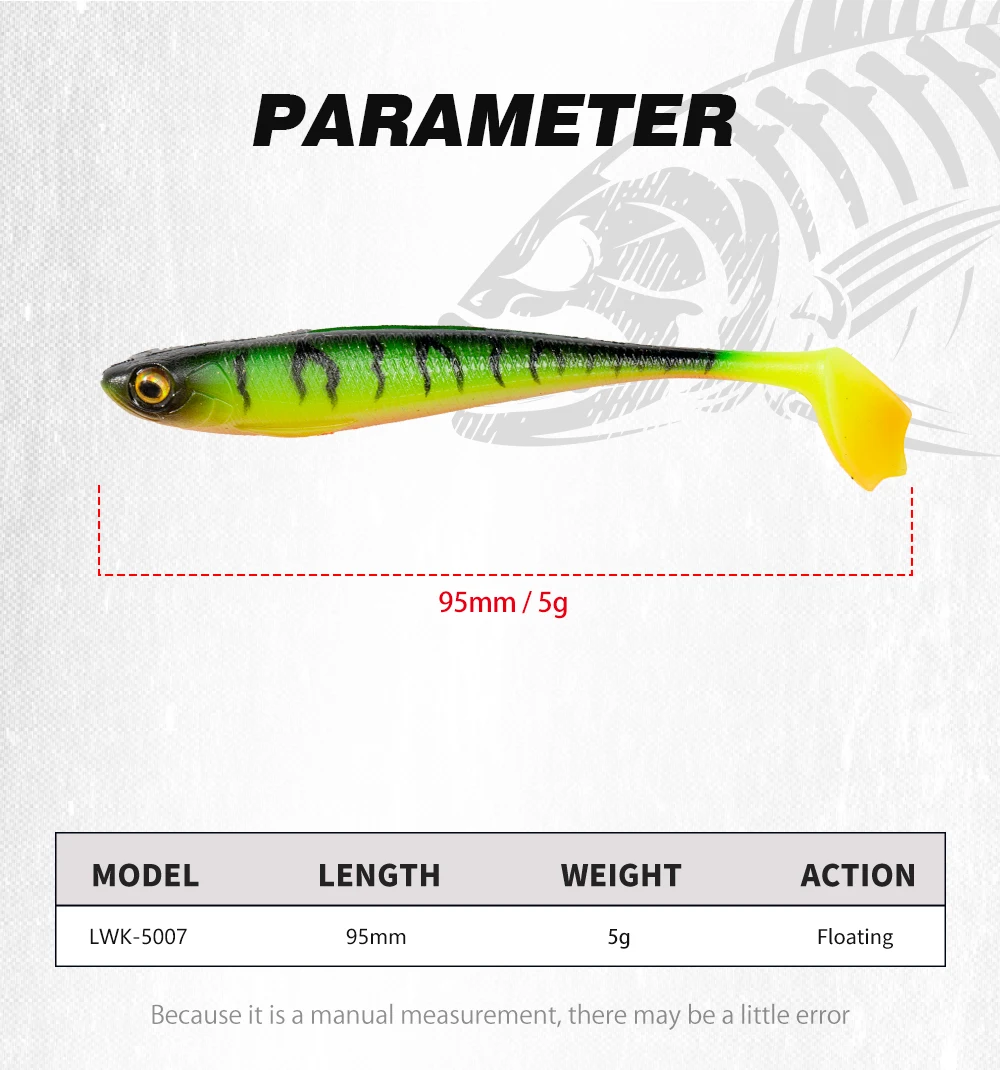 Wholesale Soft Plastic Fishing Bass Lures Large Paddle Tail Lure 9cm
