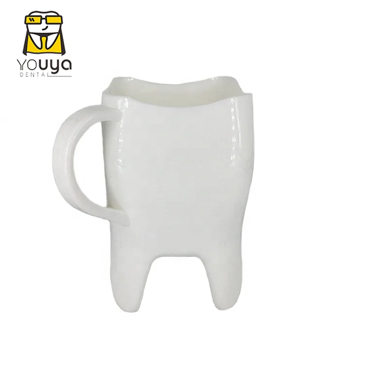 
2021 рекламная пластиковая кружка в форме зуба Molar, Пластиковая Кружка в форме зуба 
