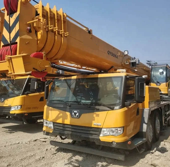 50 Ton QY50KA Used All Terrain Cranes Telescopic Boom Truck Crane