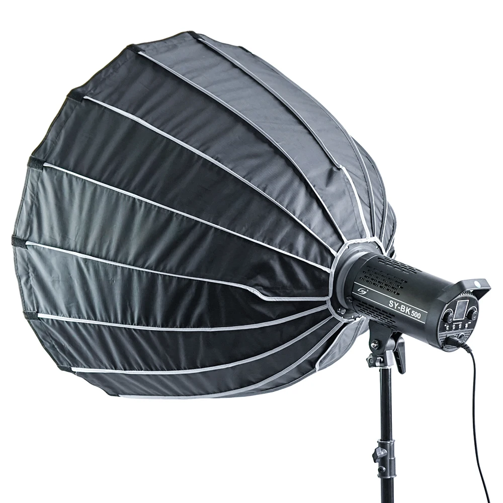 70 90cm Parabolic Strobe Speedlite Beauty Dish Softbox Photography