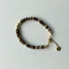13   Tiger's Eye Flying Disc Bracelet