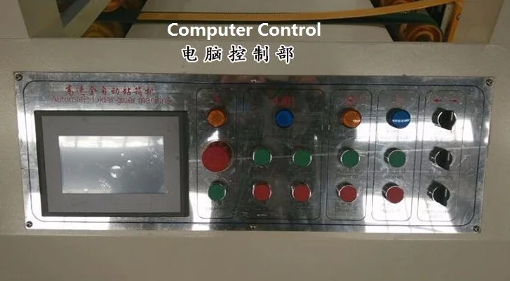 PRY-2600 High Speed Full Automatic Folder Gluer Machine with Strapping Unit 7