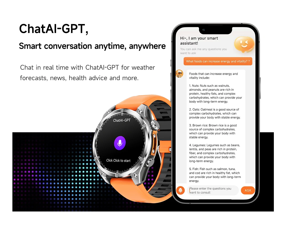  HD300 1.43inch AMOLED Screen 3ATM Waterproof Heart Rate Monitoring NFC Voice Assistant BT Call Sport Smart Watch for Men