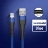 Micro USB-Bleu (UCB015)