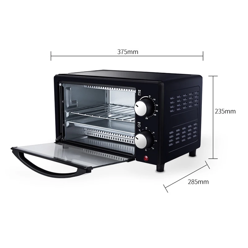 220V Household Electric Oven 12L Small Multi-function Baking