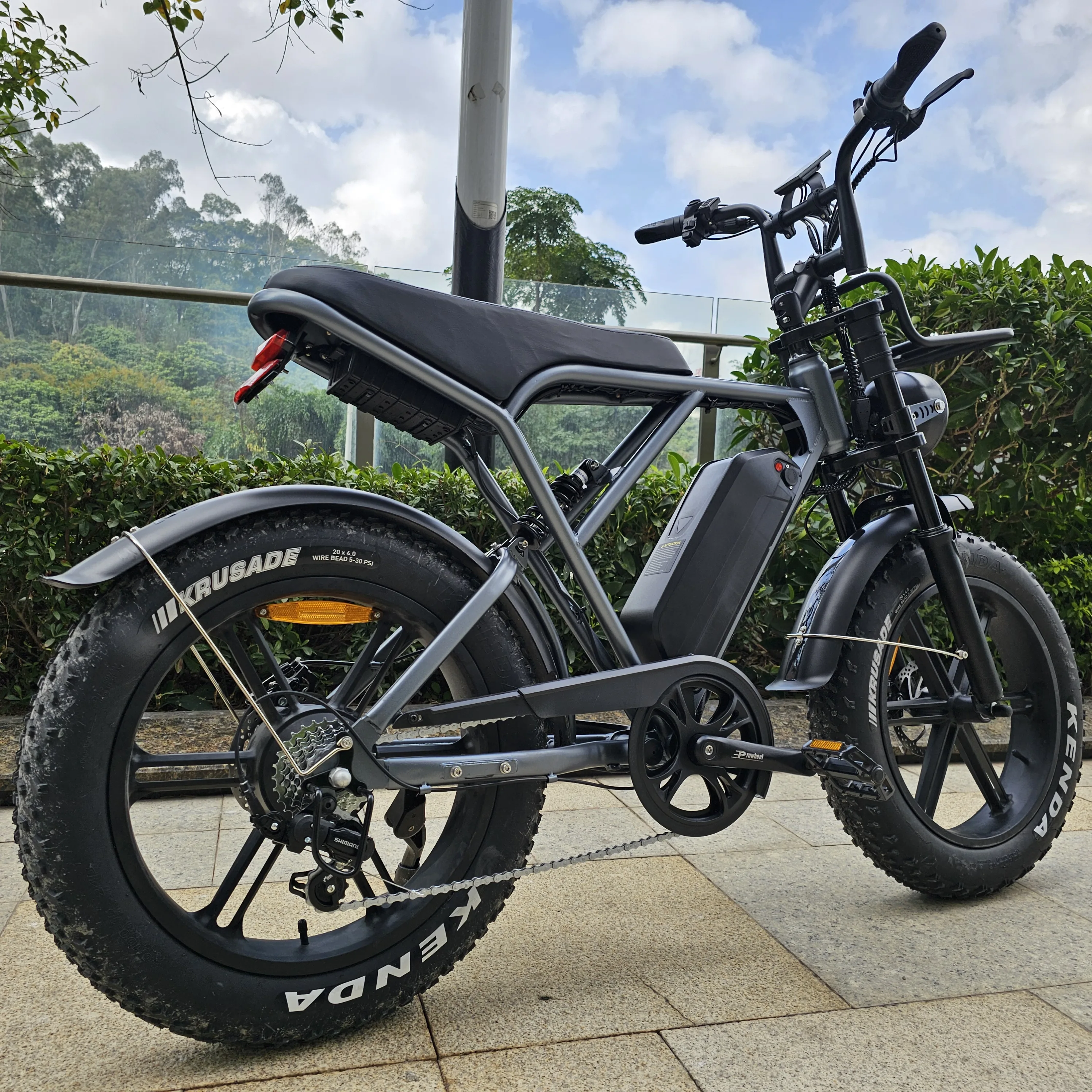 Original OUXI H9 Electric Hybrid Bike 250W-1000W E-Bike With 48V Fat Tire Fatbike Ektrisch