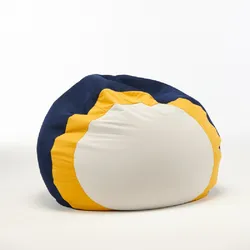 Circle bean bag seat for kids and adults Spandex material with soft and cozy design bean bag covers NO 3