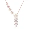 rose necklace