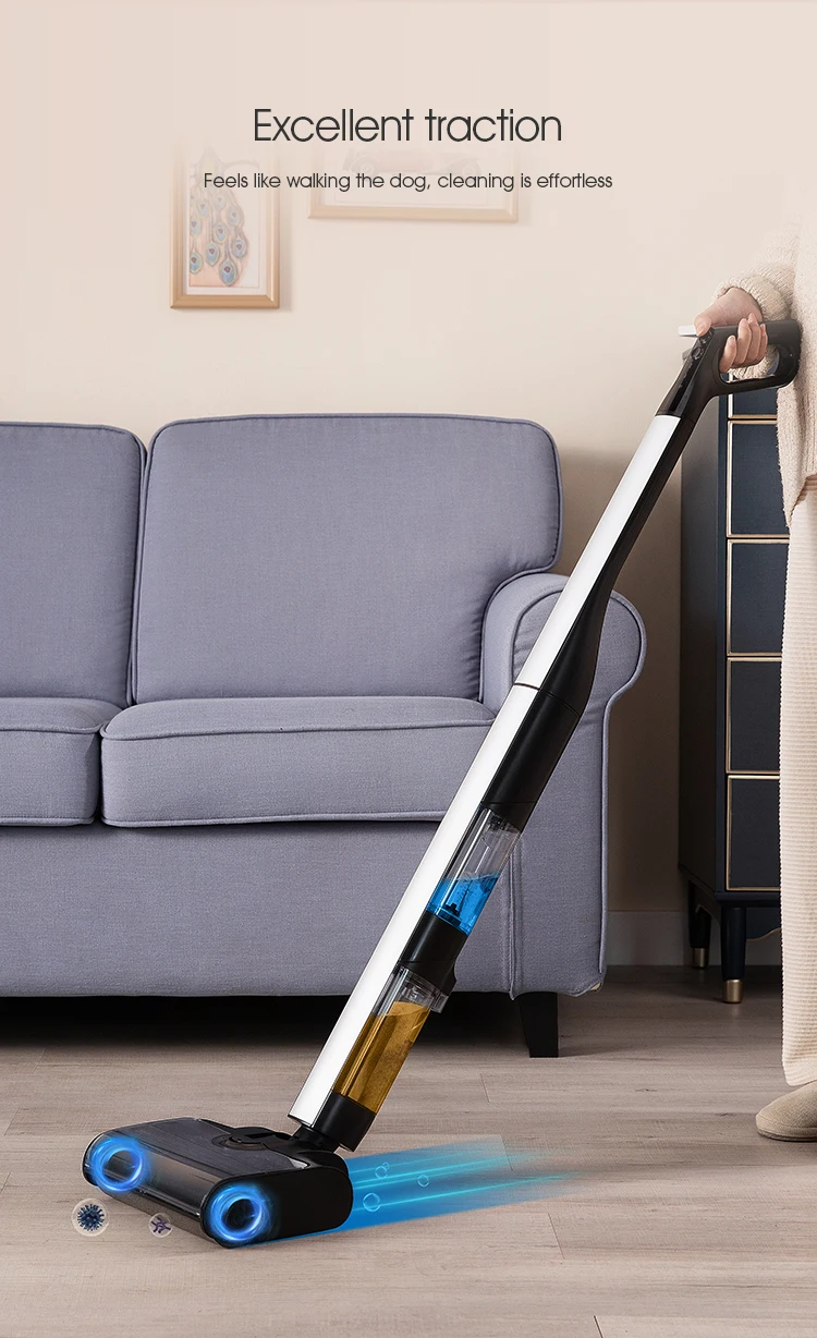 Handhold Cordless Vacuum Cleaner Mop Wet And Dry Vacuum Cleaner For