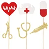 12pcs cake toppers