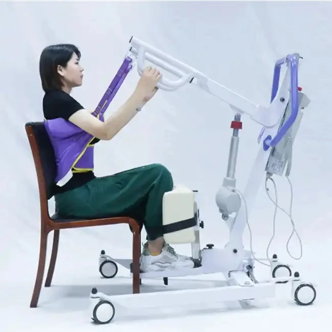 Elder disabled patient standing walk exercise mobile standing aid