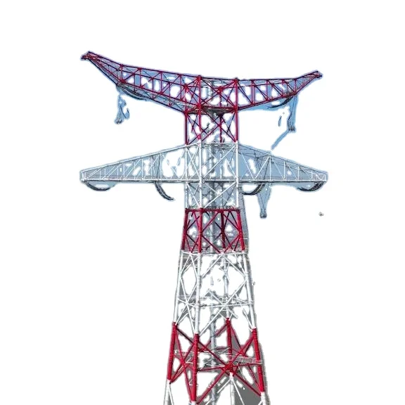 33kv Lattice Tower Spa spd Spg Tubular Pole 132kv Electricity Power Steel Poles