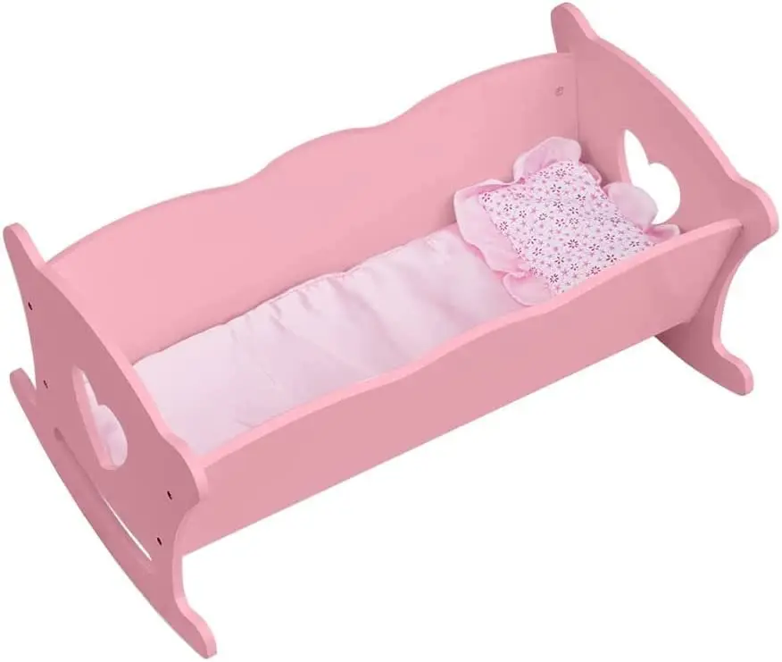 Wooden Doll Amazon Doll Crib Hot Selling Doll Furniture Wood