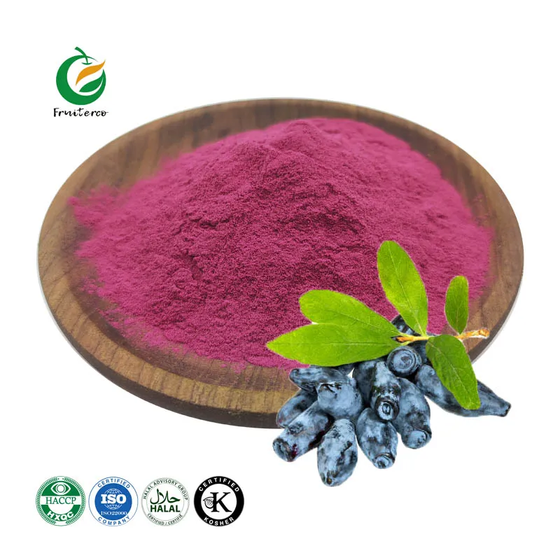 Ohne Zusatzstoffe, Ohne Pigmente, Natrliches Haskap-Frucht-Beerenextrakt-Pulver,  Lonicera Caerulea Pulver| Alibaba.com