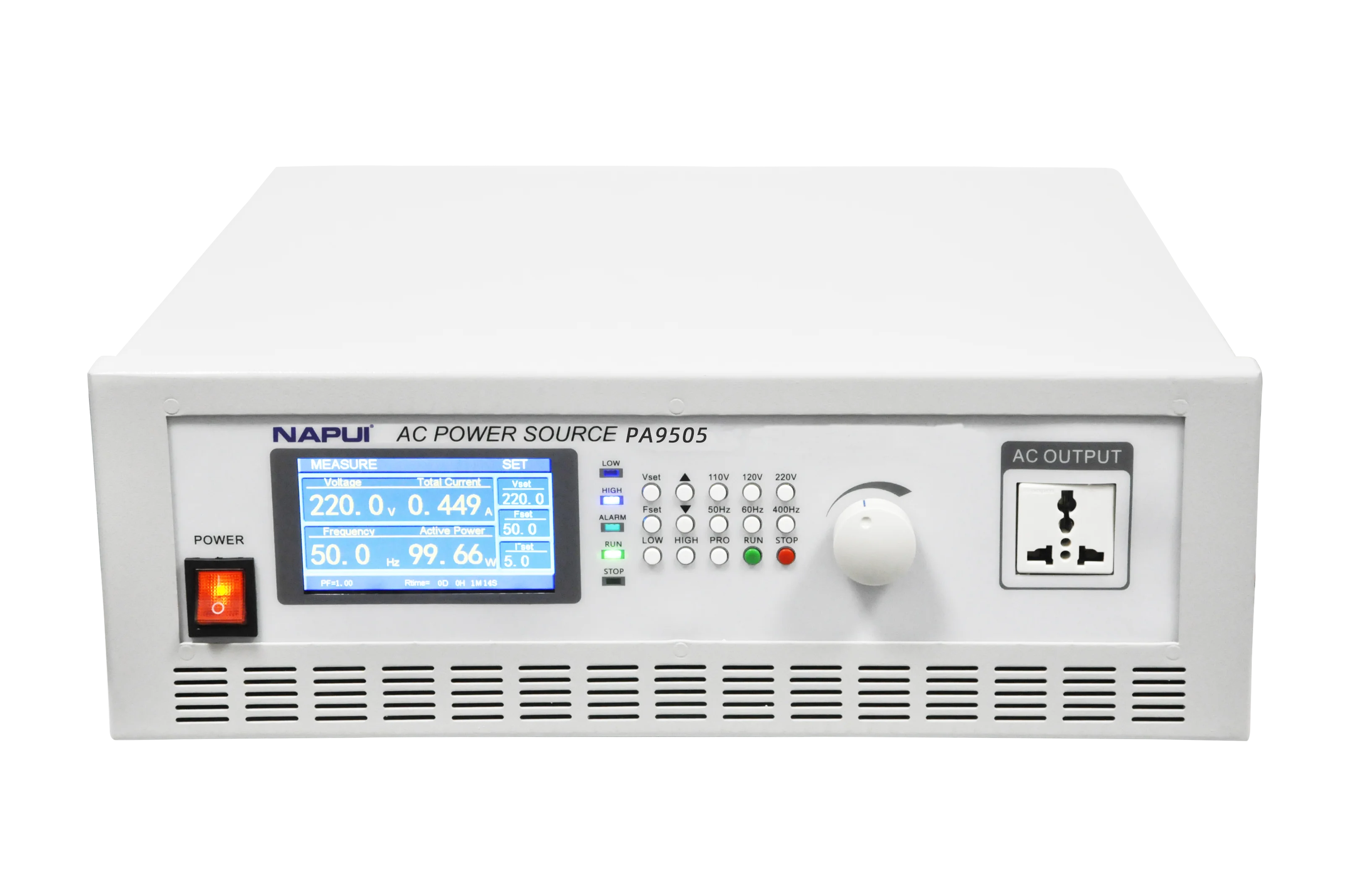 AC Power Source PA9505 - 0-300V, 0-500W Variable Frequency
