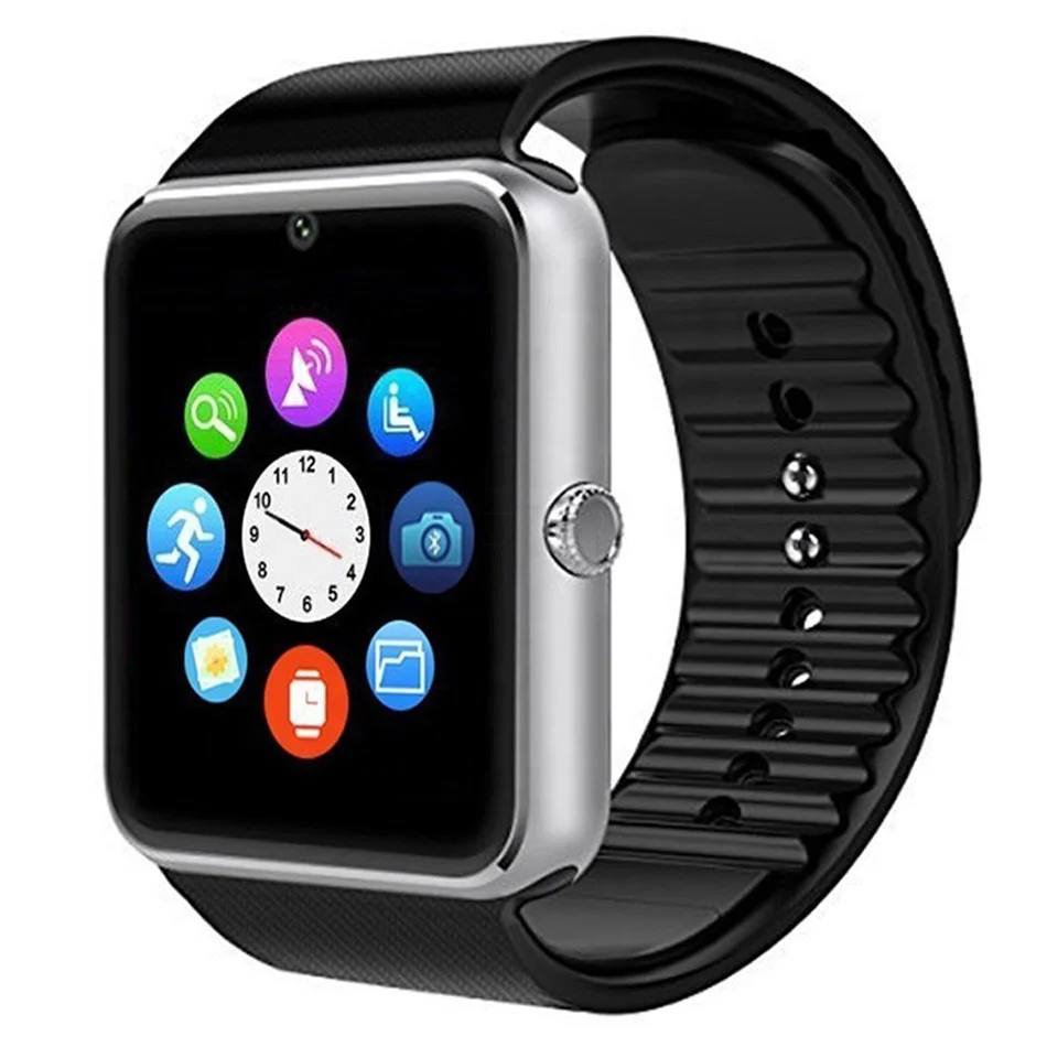 Умные часы высокого качества синхронизация часов с уведомлением поддержка sim-карты TF подключение к телефону умные