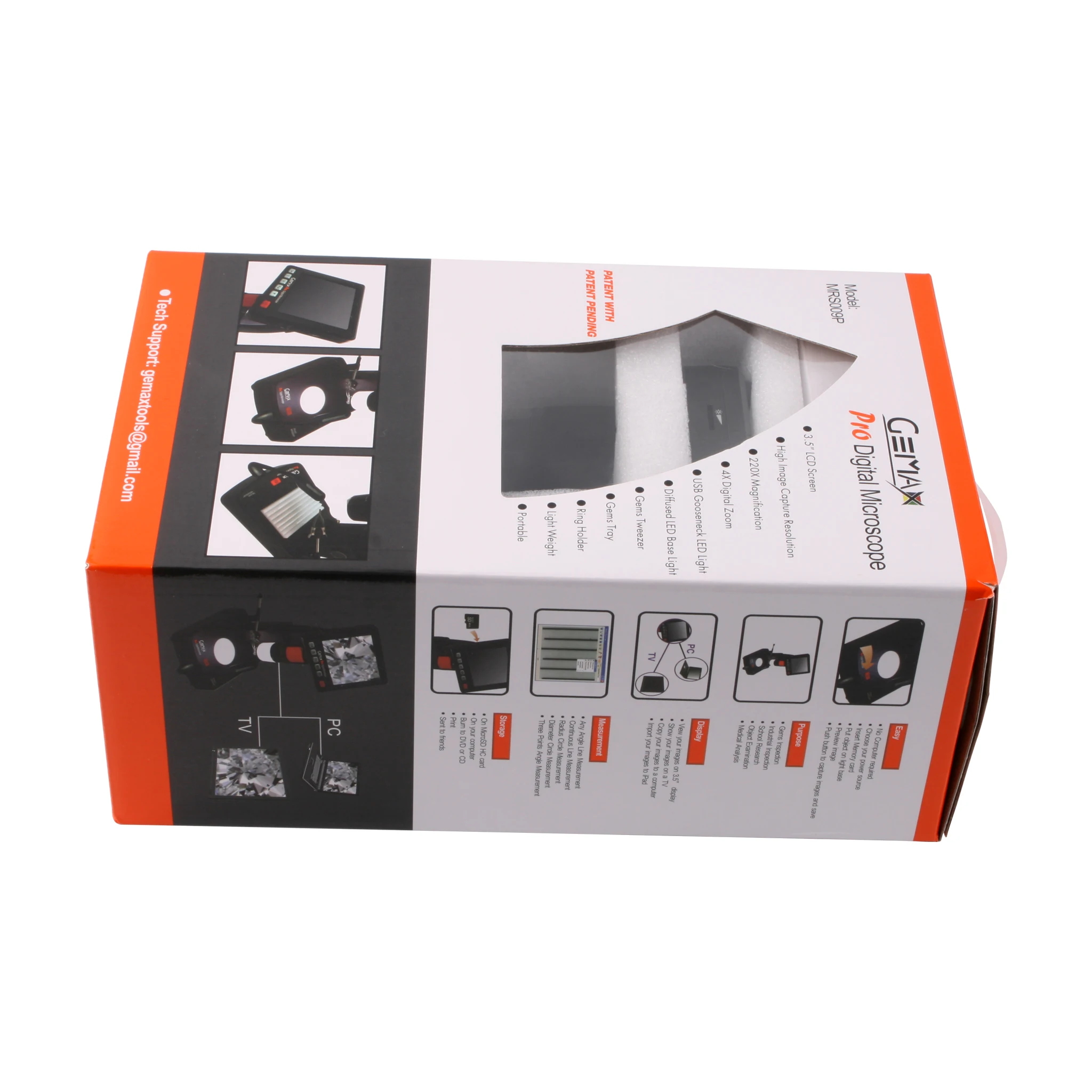 GEMAX Pro II ダイヤモンドジュエリー用顕微鏡 ブラック - GemTrue 1年保証