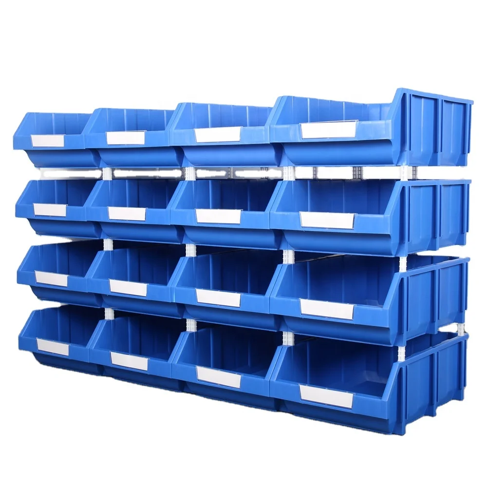 Heavy Duty Custom Mounted Stackable Stack and Hang Warehouse System Plastic  Storage Bin for Spares Parts/Screws/Hardware/Pharmacy/Garage Tool - China  Auto Parts Box, Stack and Hang Storage Bin