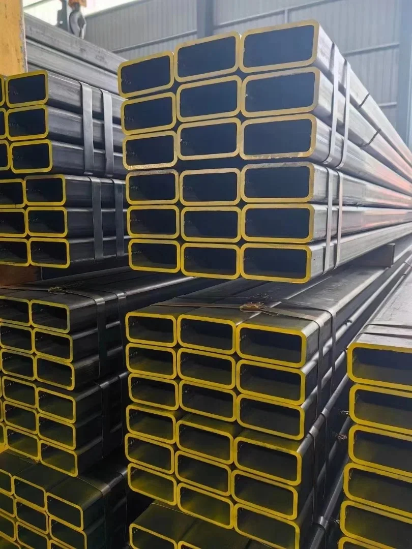 High quality Steel structure square tubes metal building materials hollow cross-section square and rectangular Carbon steel pipe 3 Hf0743182d8fb4c7bbb18afd335015cbbz