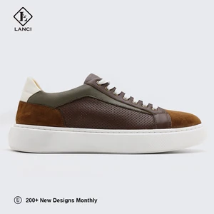 LANCI Wholesale Sneaker Luxury Designer Shoes High Quality Leather Sneakers